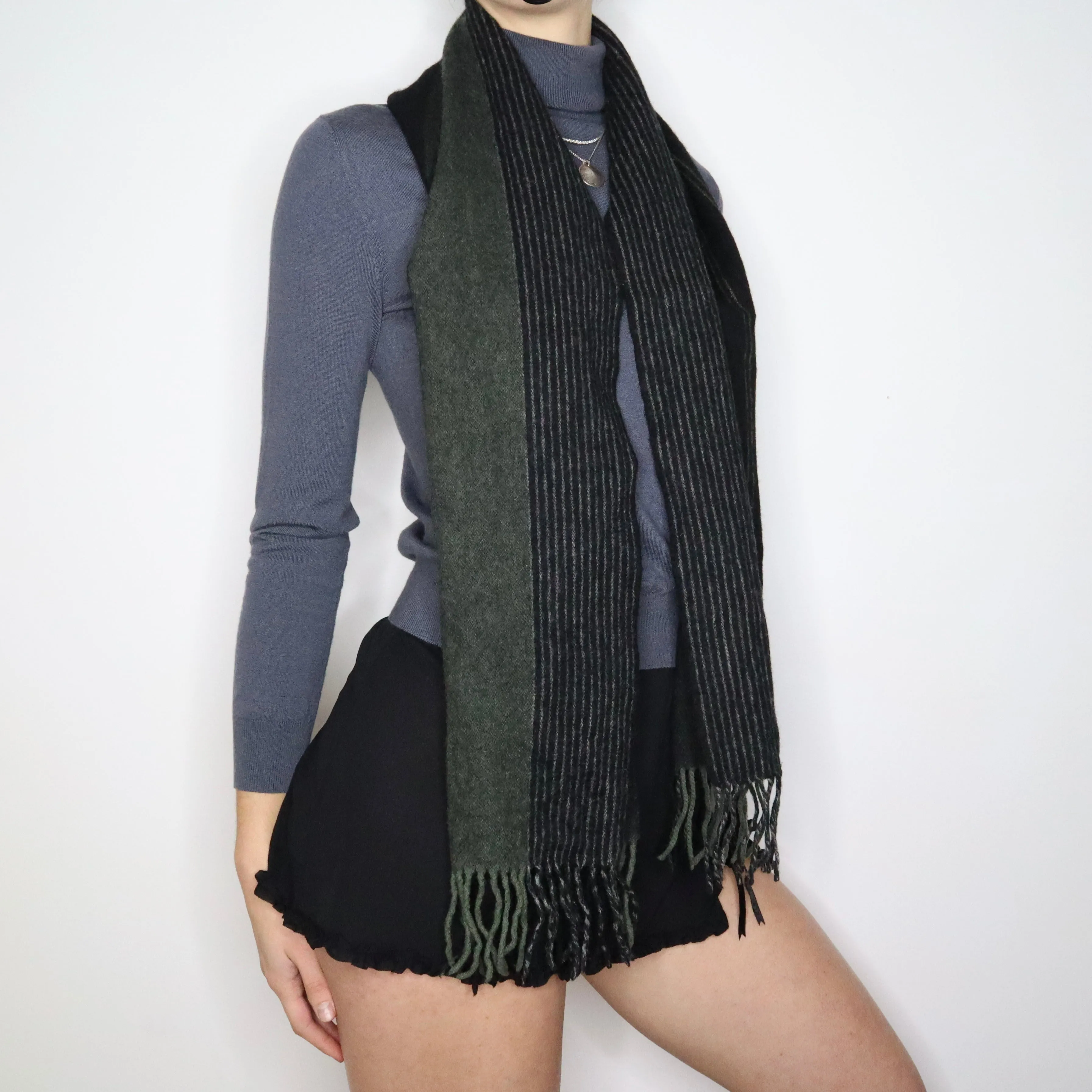 90s BALMAIN Wool Scarf
