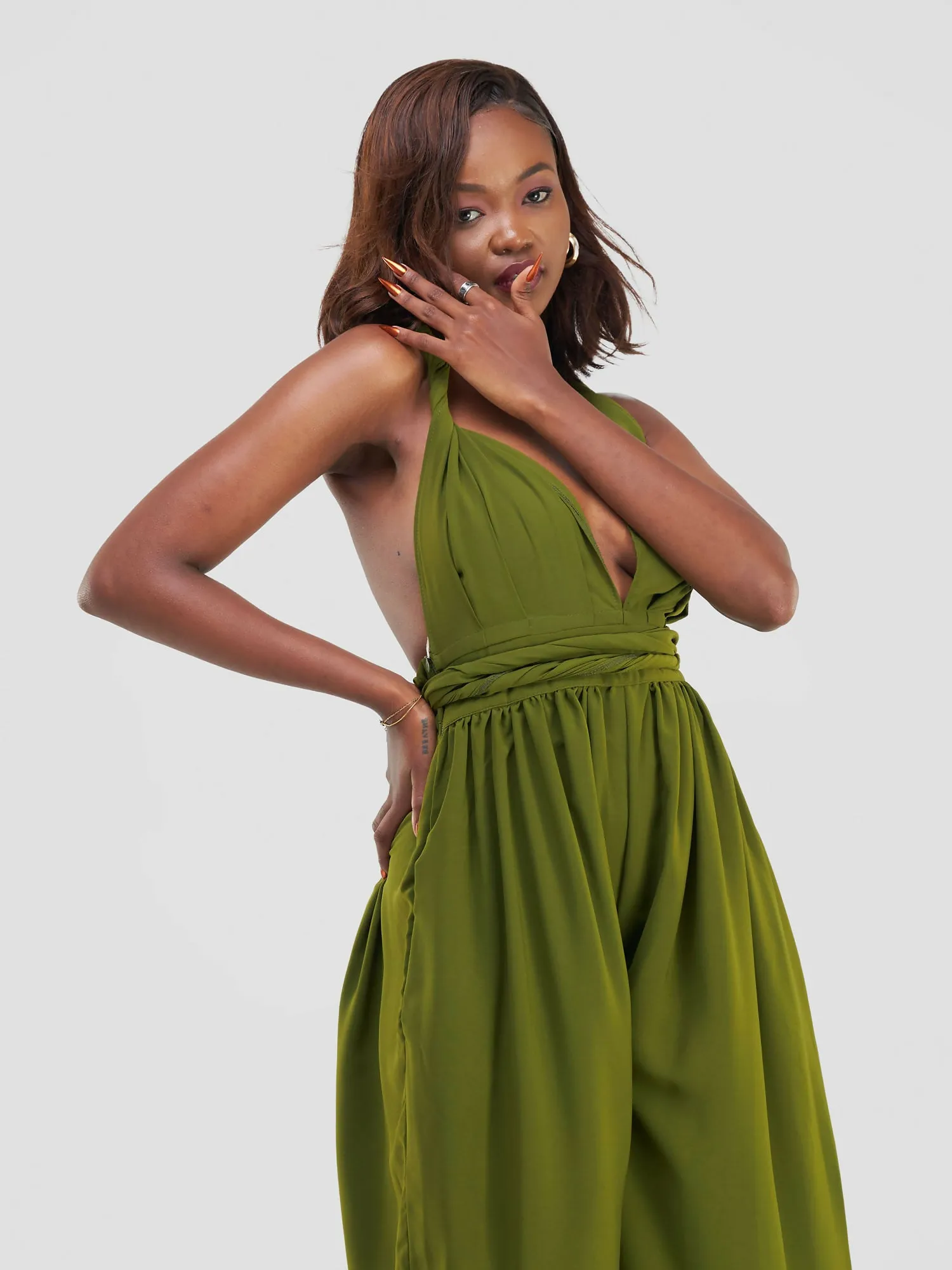 Abijan Jumpsuit - Green