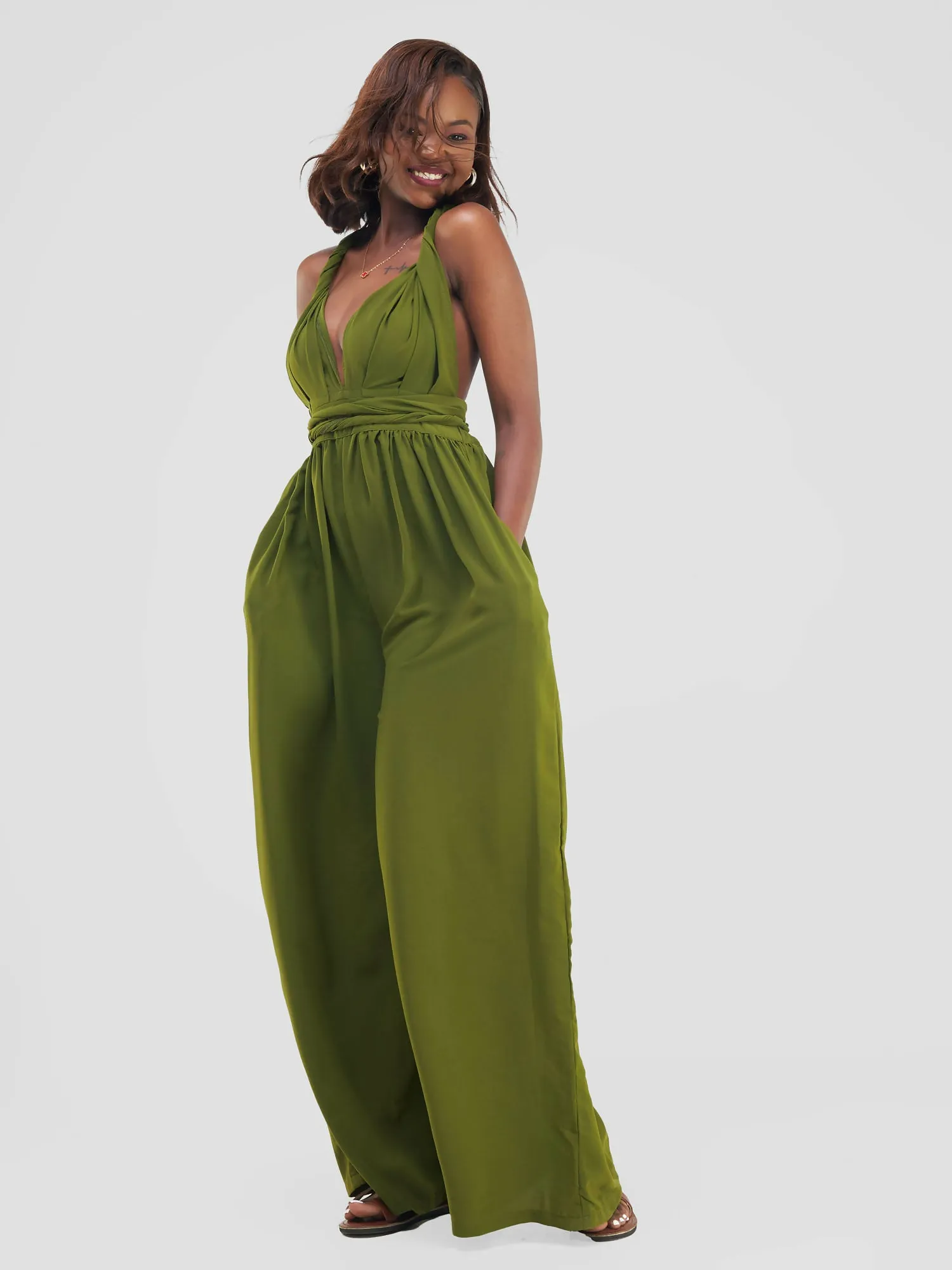 Abijan Jumpsuit - Green