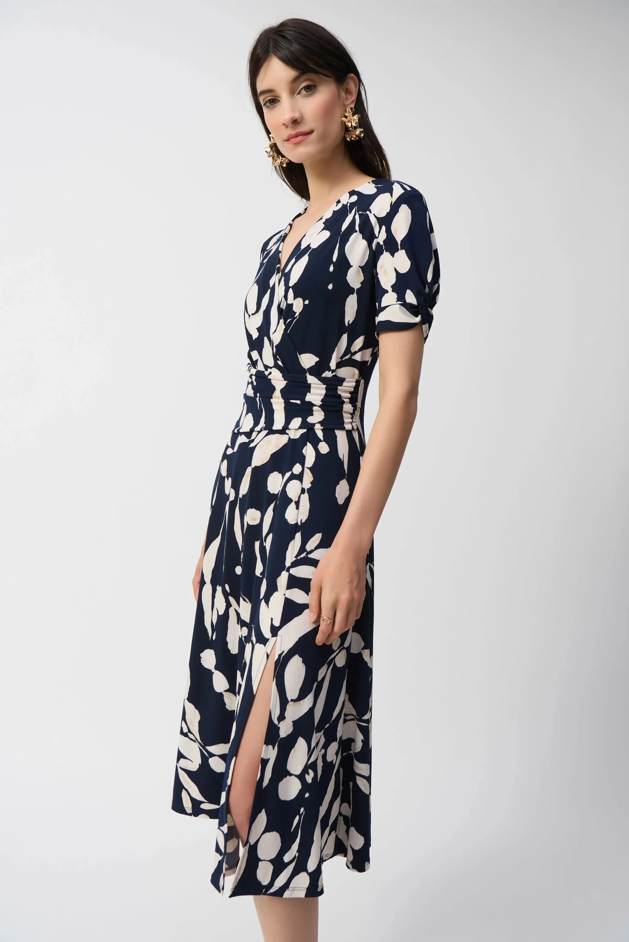 Abstract Print Dress