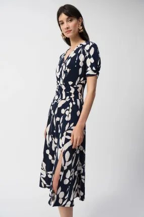 Abstract Print Dress