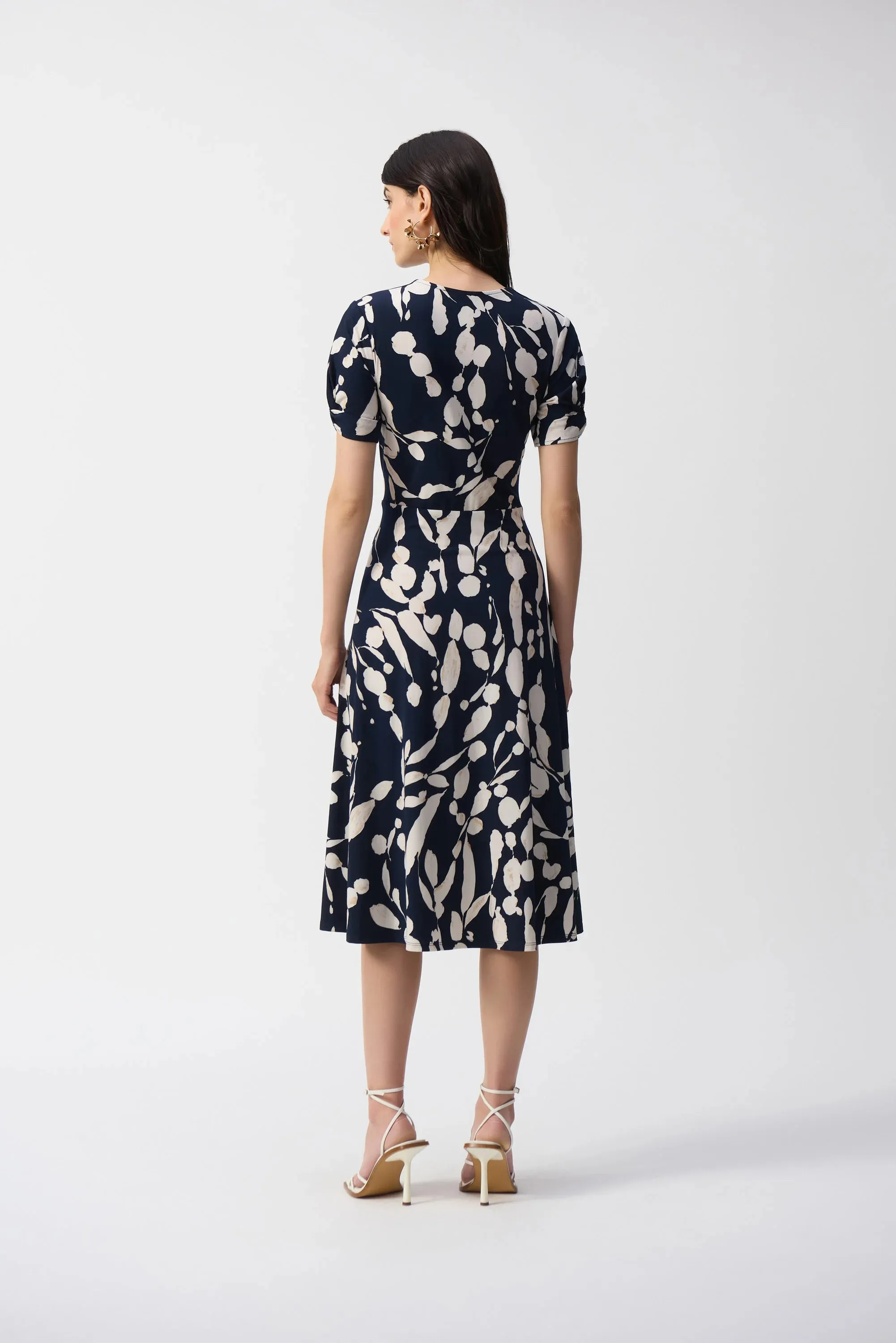 Abstract Print Dress