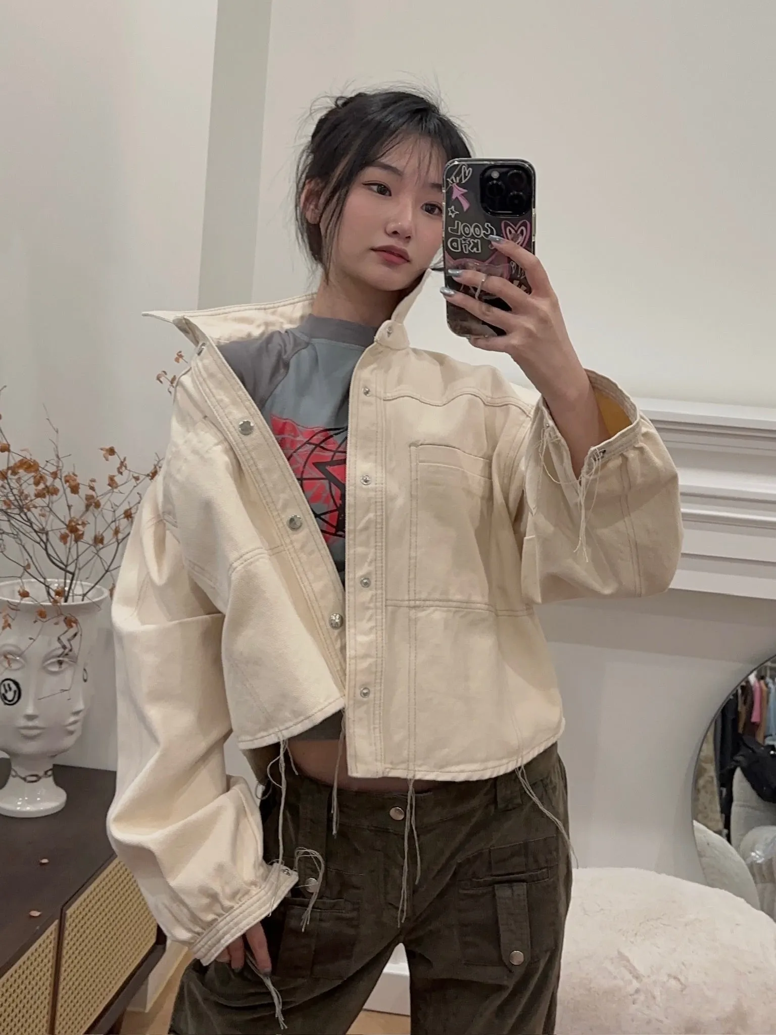 AERON CROPPED JACKET