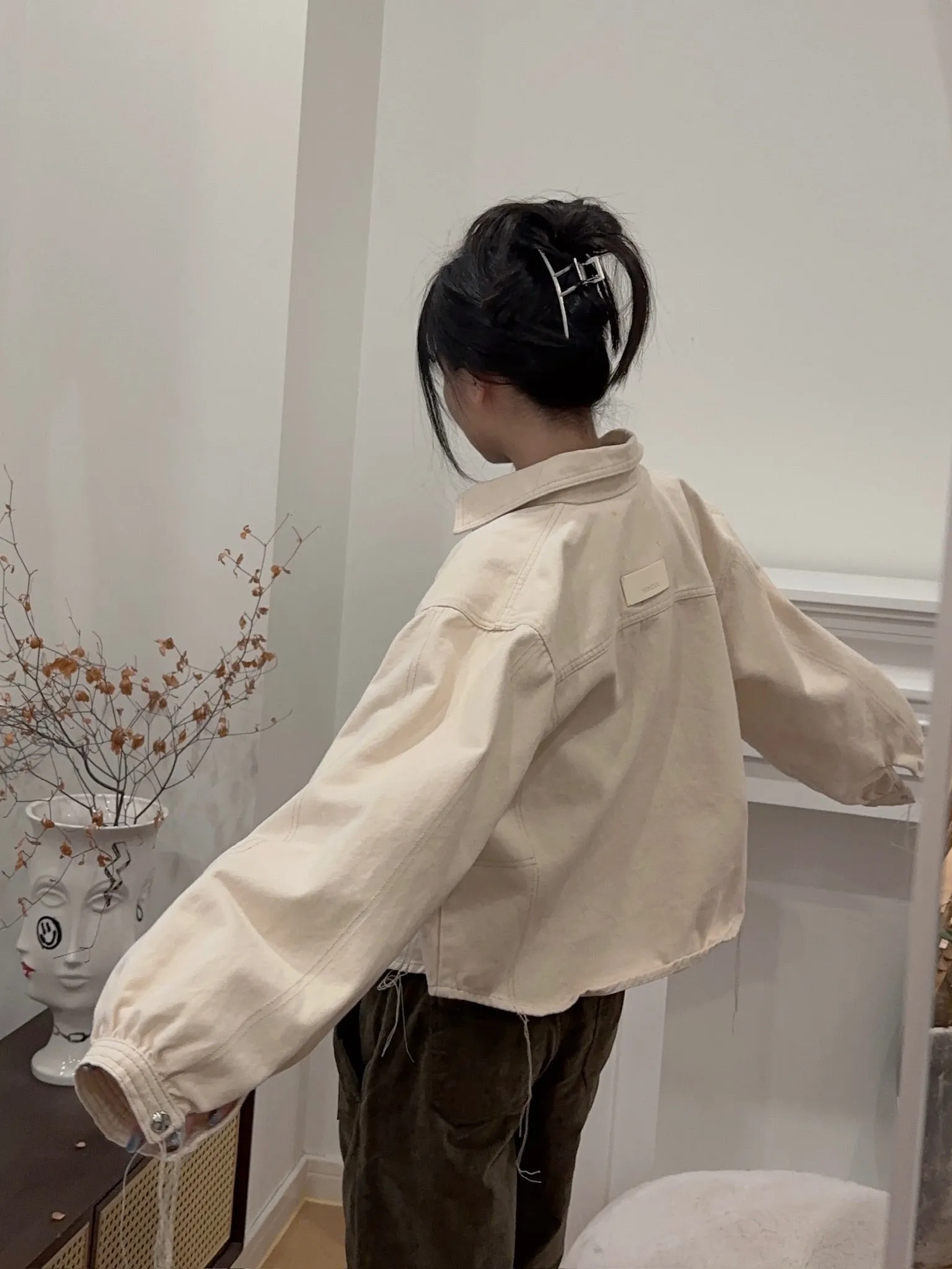 AERON CROPPED JACKET