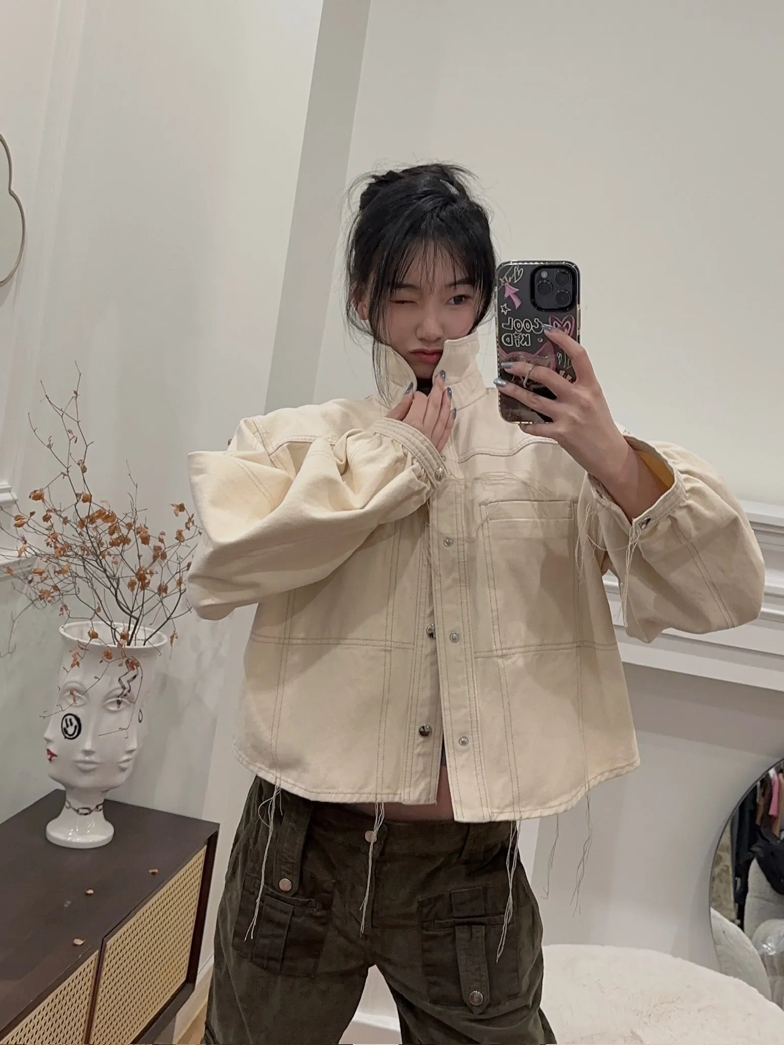 AERON CROPPED JACKET