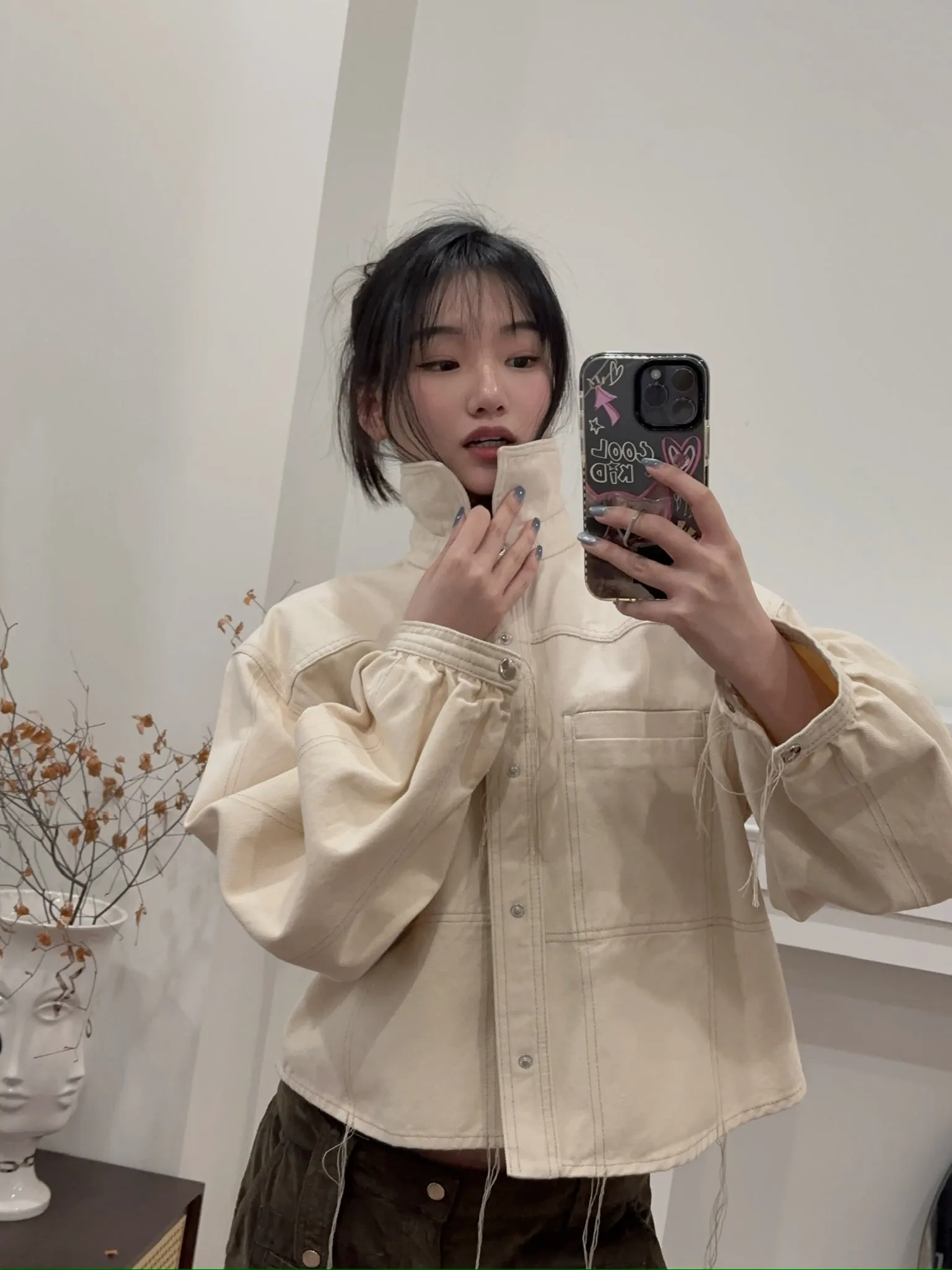 AERON CROPPED JACKET