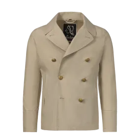 Amalfi Peacoat in Beige