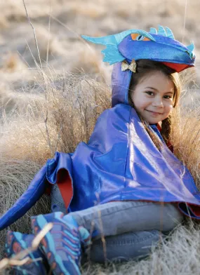 Azure The Metallic Dragon Cape