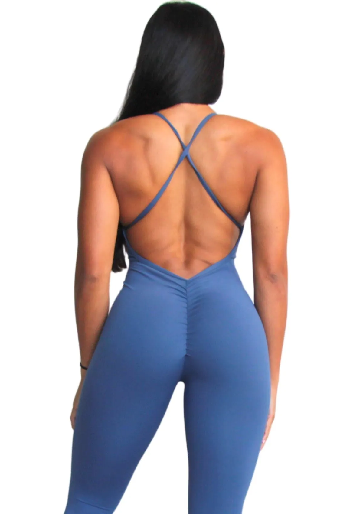 Basics Heartbreaker Jumpsuit Long - Soft Navy