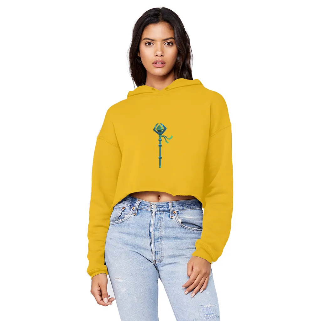 BlueStaff Unisex Cropped Raw Edge Boyfriend Hoodie