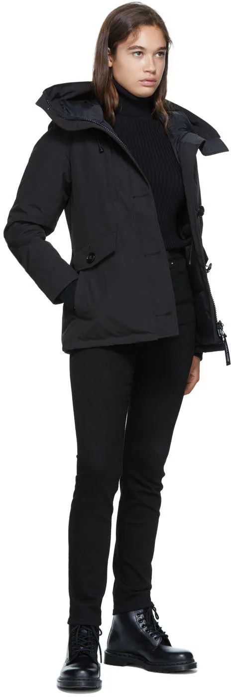 Canada Goose Black Down Rideau Parka