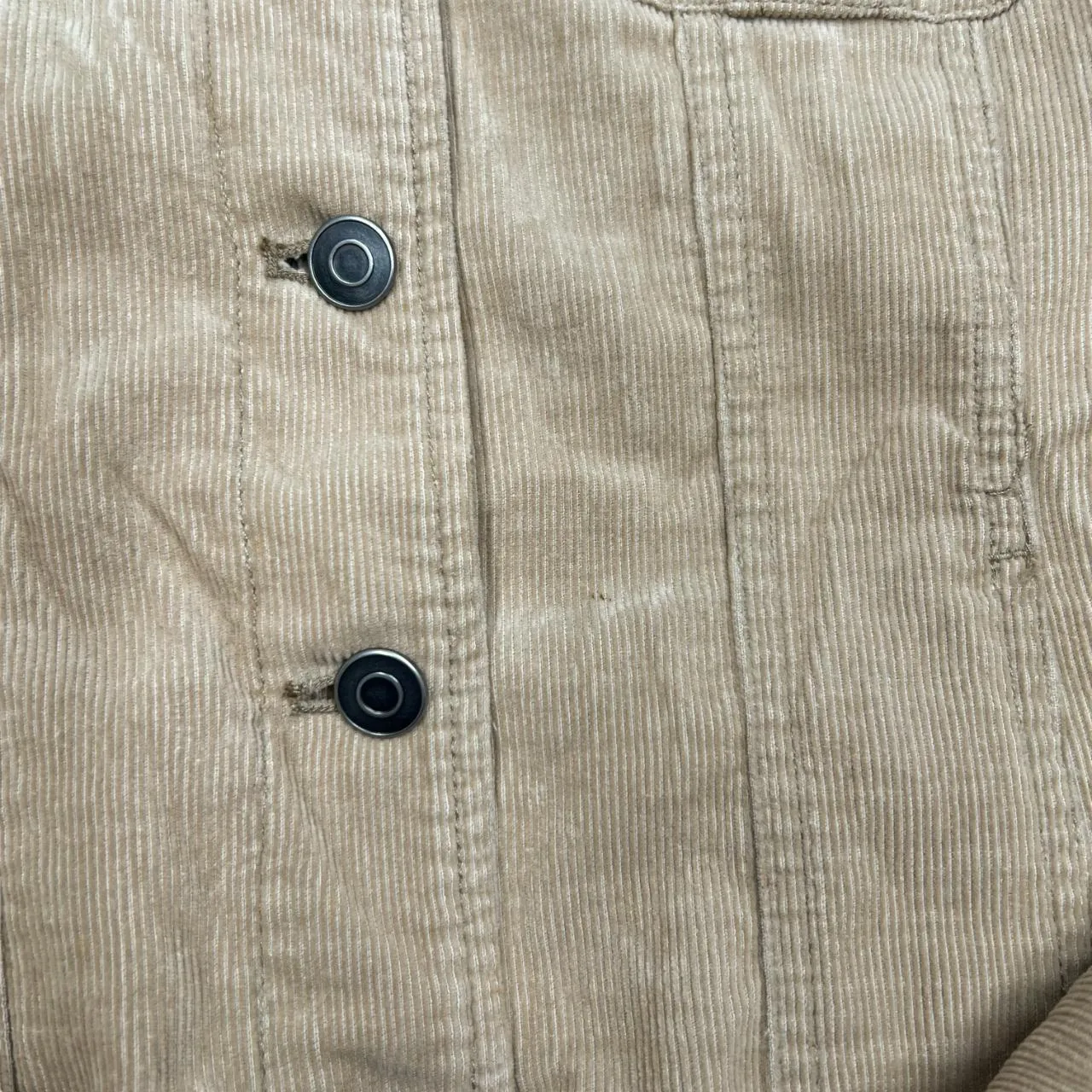 CASUAL CLUB Classic Faux Fur Trimmed Fleece Lined Corduroy Cord Trucker Jacket