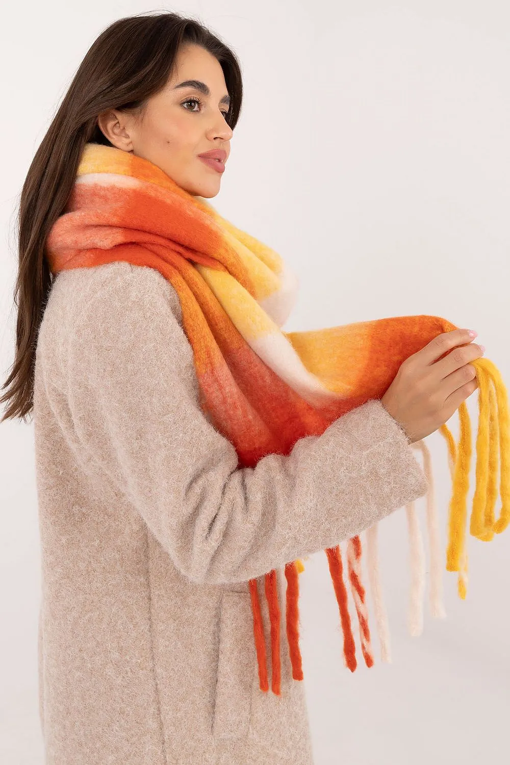 Classic Women’s Check Pattern Scarf