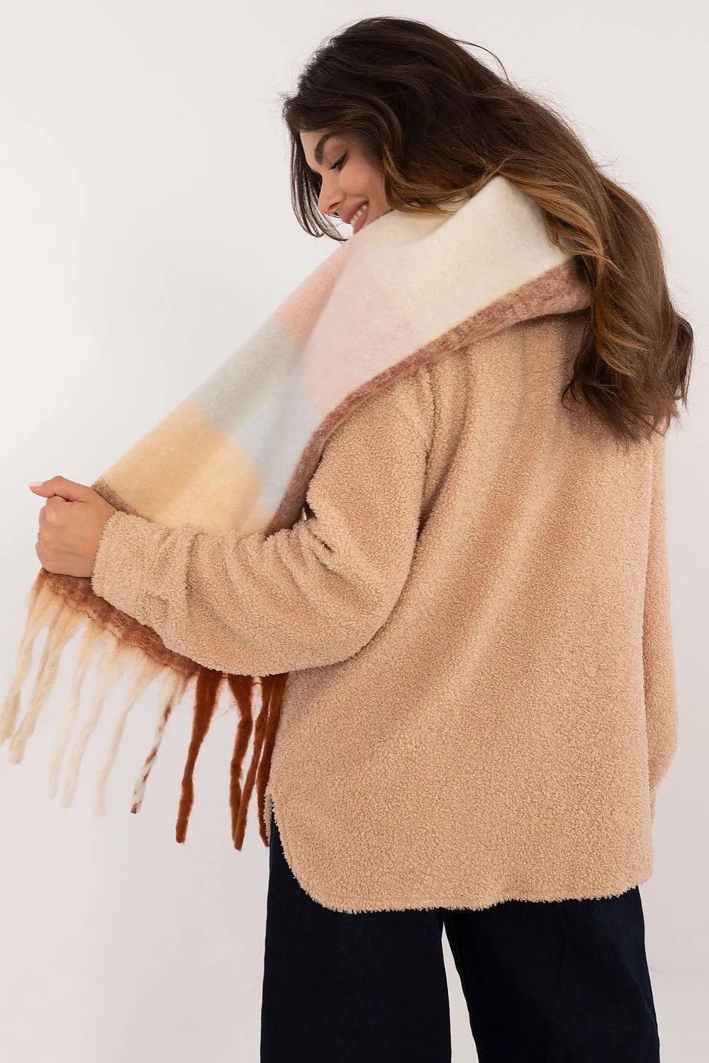 Classic Women’s Check Pattern Scarf
