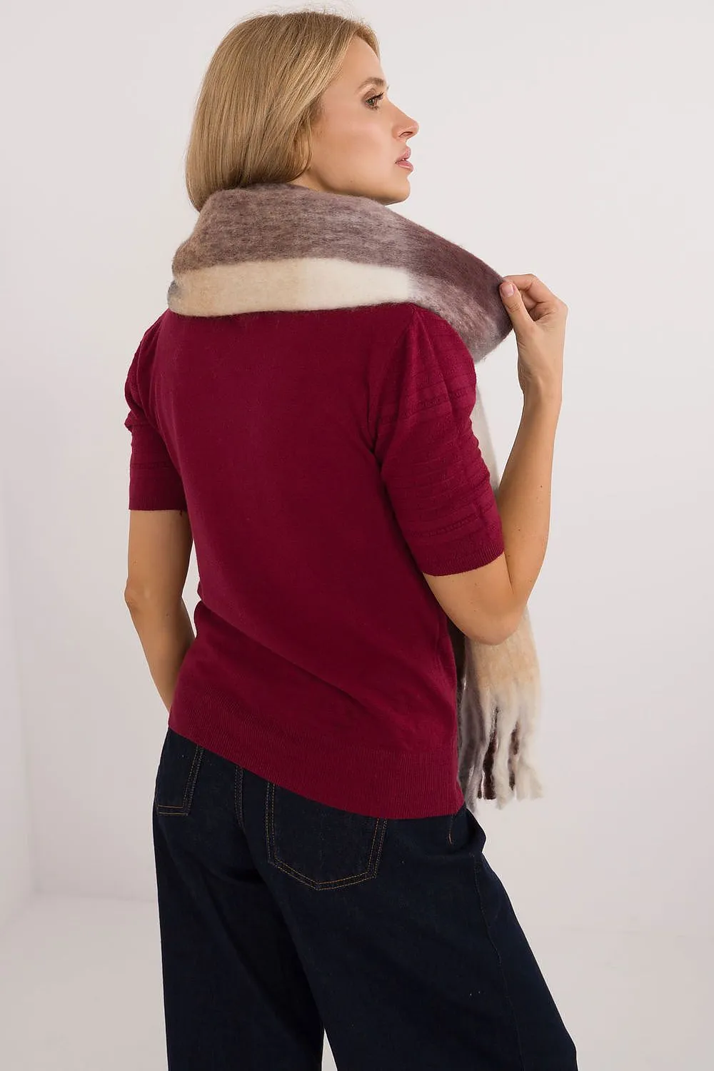 Classic Women’s Check Pattern Scarf