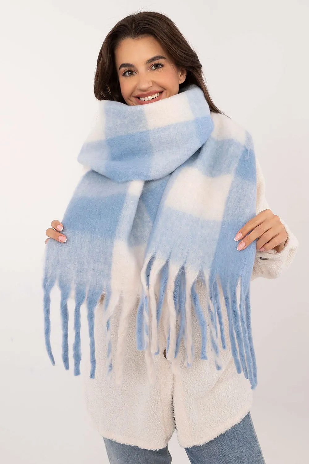 Classic Women’s Check Pattern Scarf