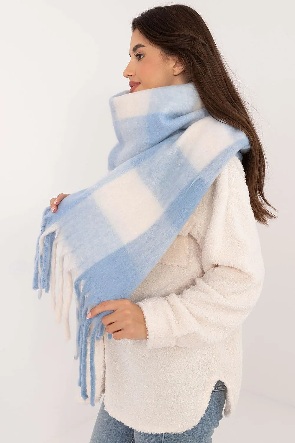 Classic Women’s Check Pattern Scarf
