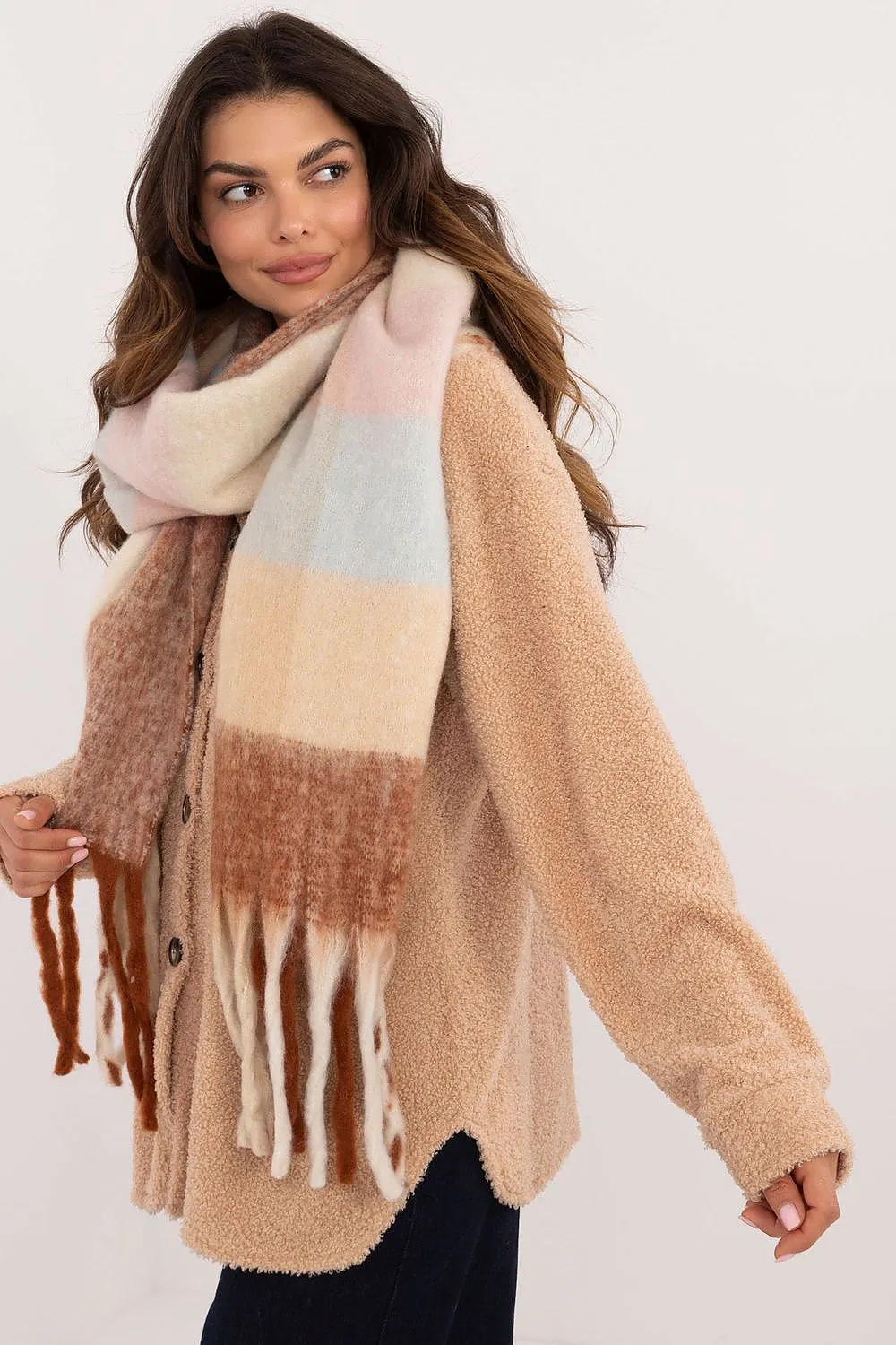 Classic Women’s Check Pattern Scarf