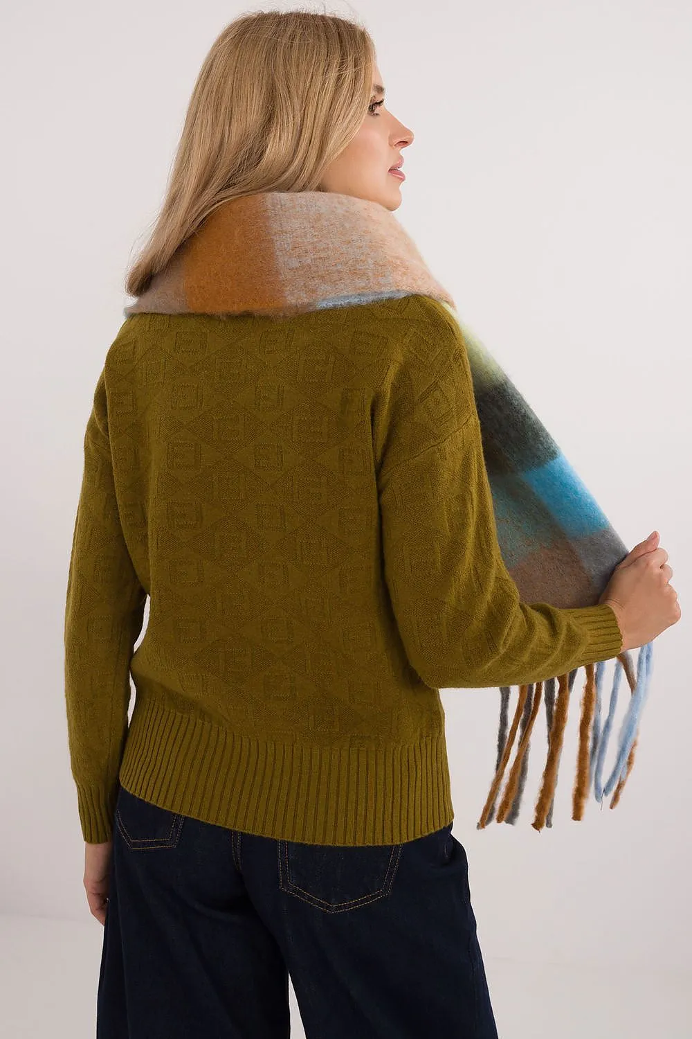 Classic Women’s Check Pattern Scarf