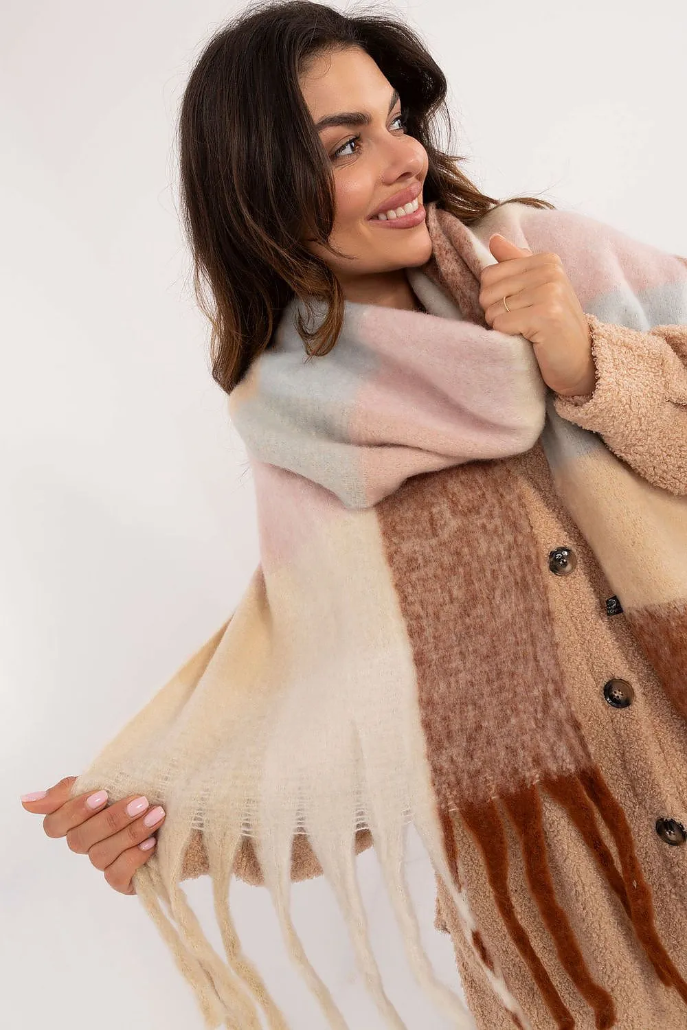 Classic Women’s Check Pattern Scarf