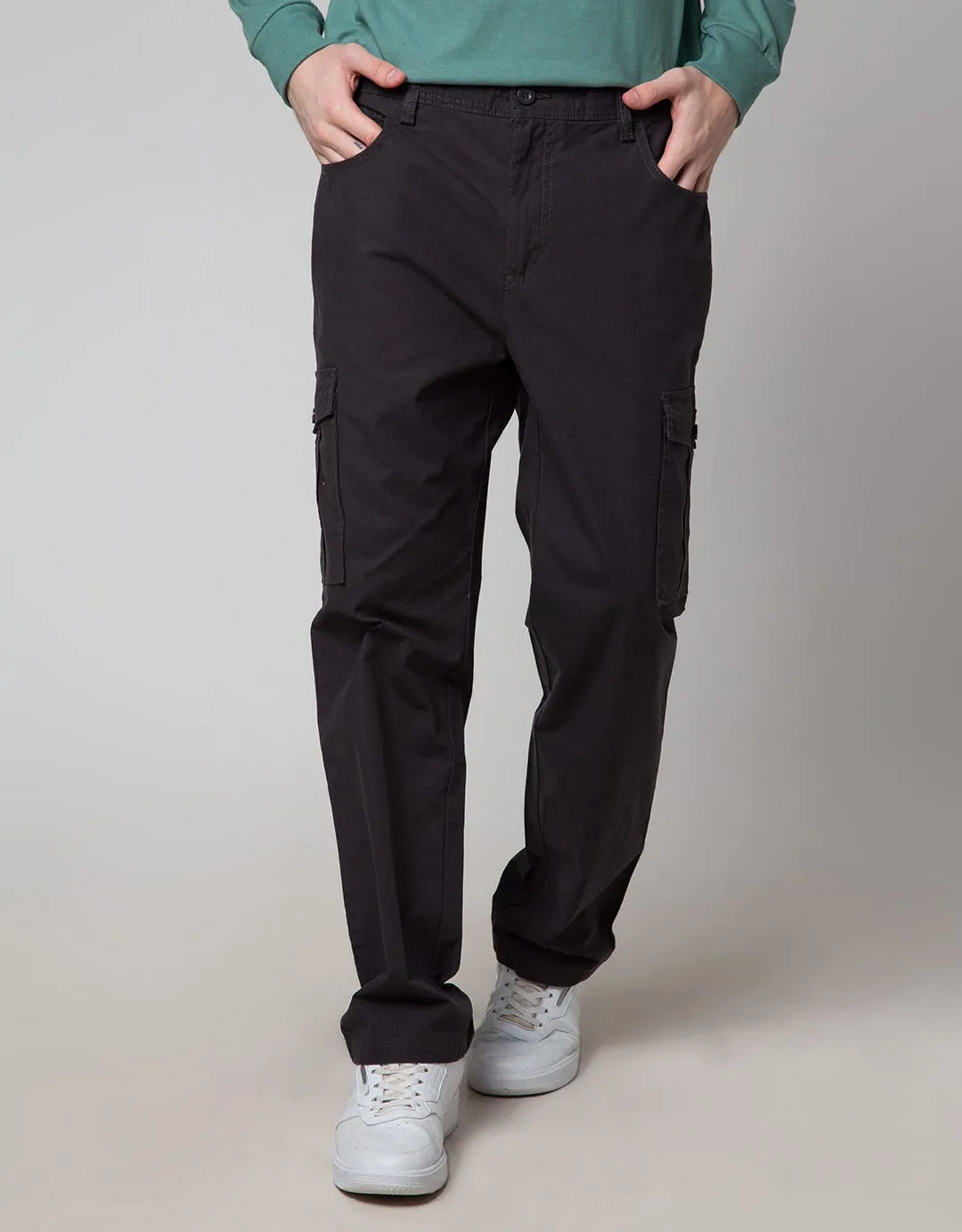 Cole Long Pants Cargo Half Elastic Band