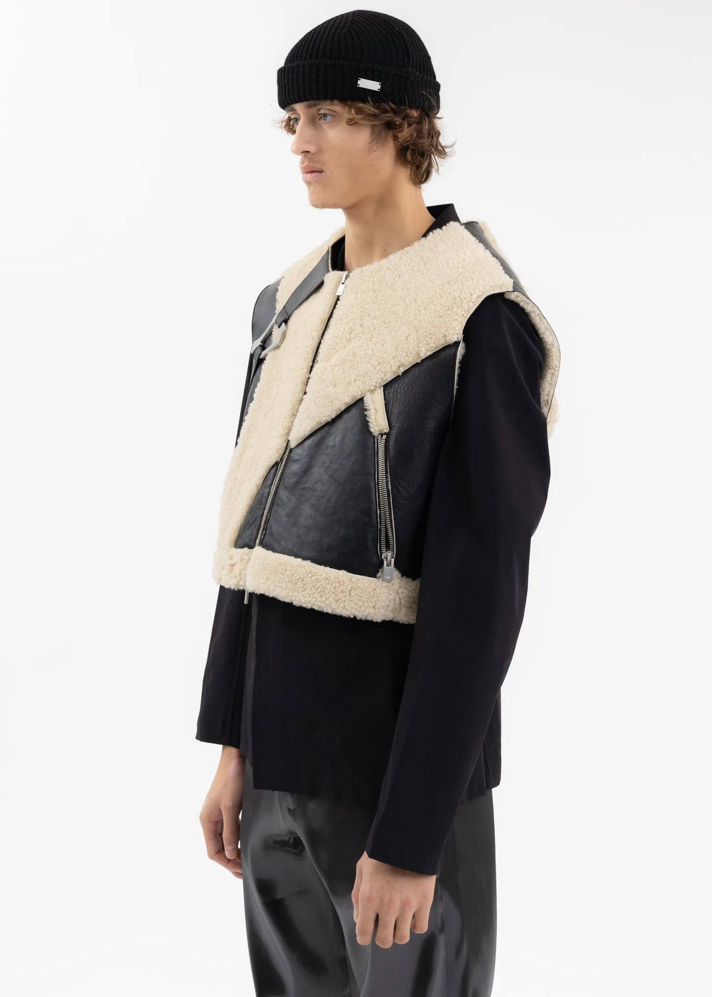 CONSINNITY SHEARLING VEST
