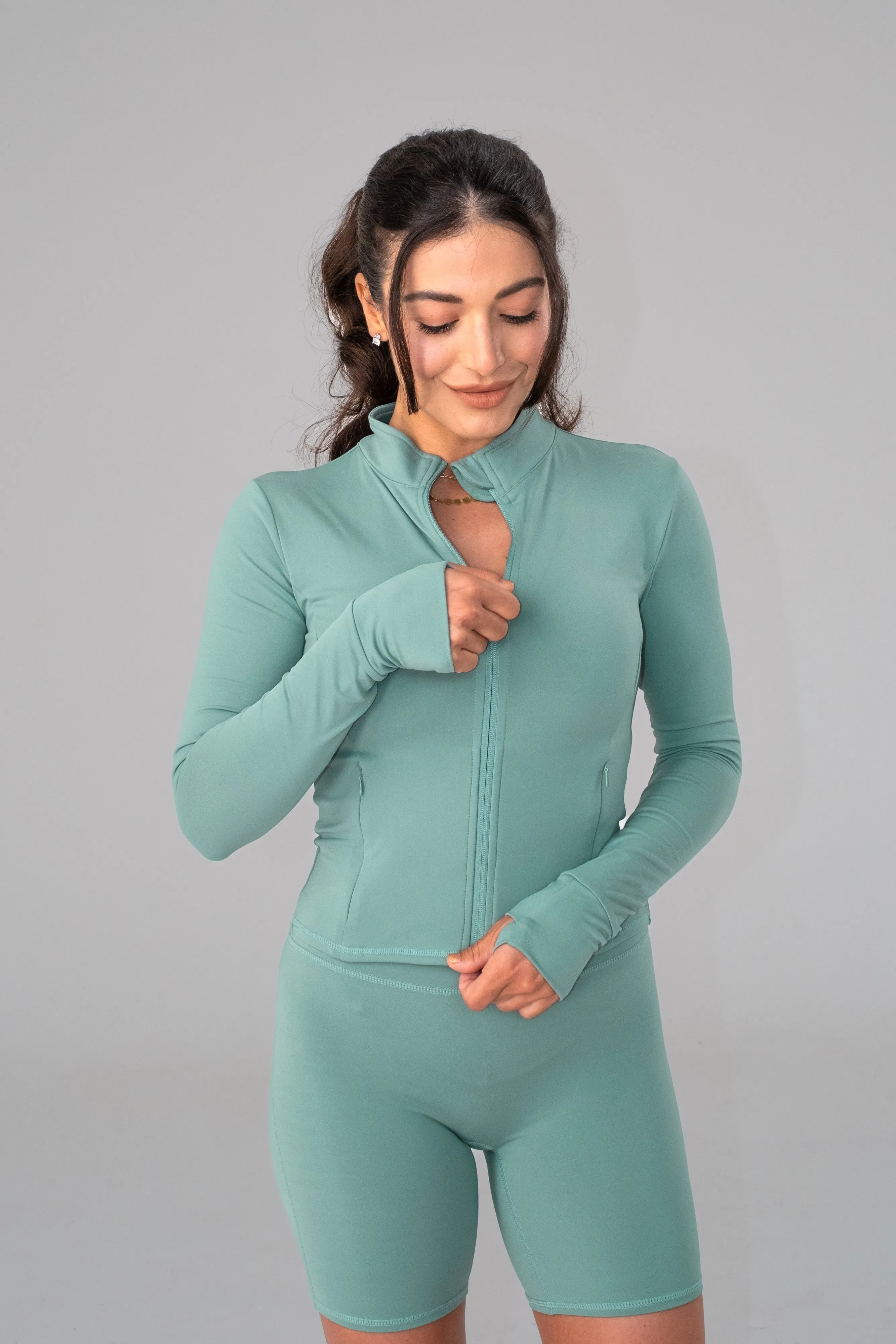 CONTOUR CROPPED JACKET 