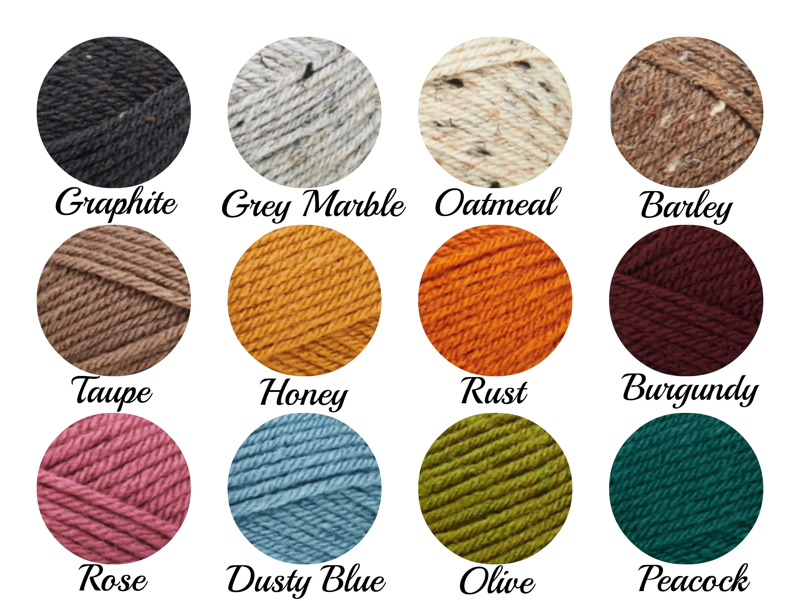 Crochet cowl in teal color, chunky infinity scarf - 12 colors available