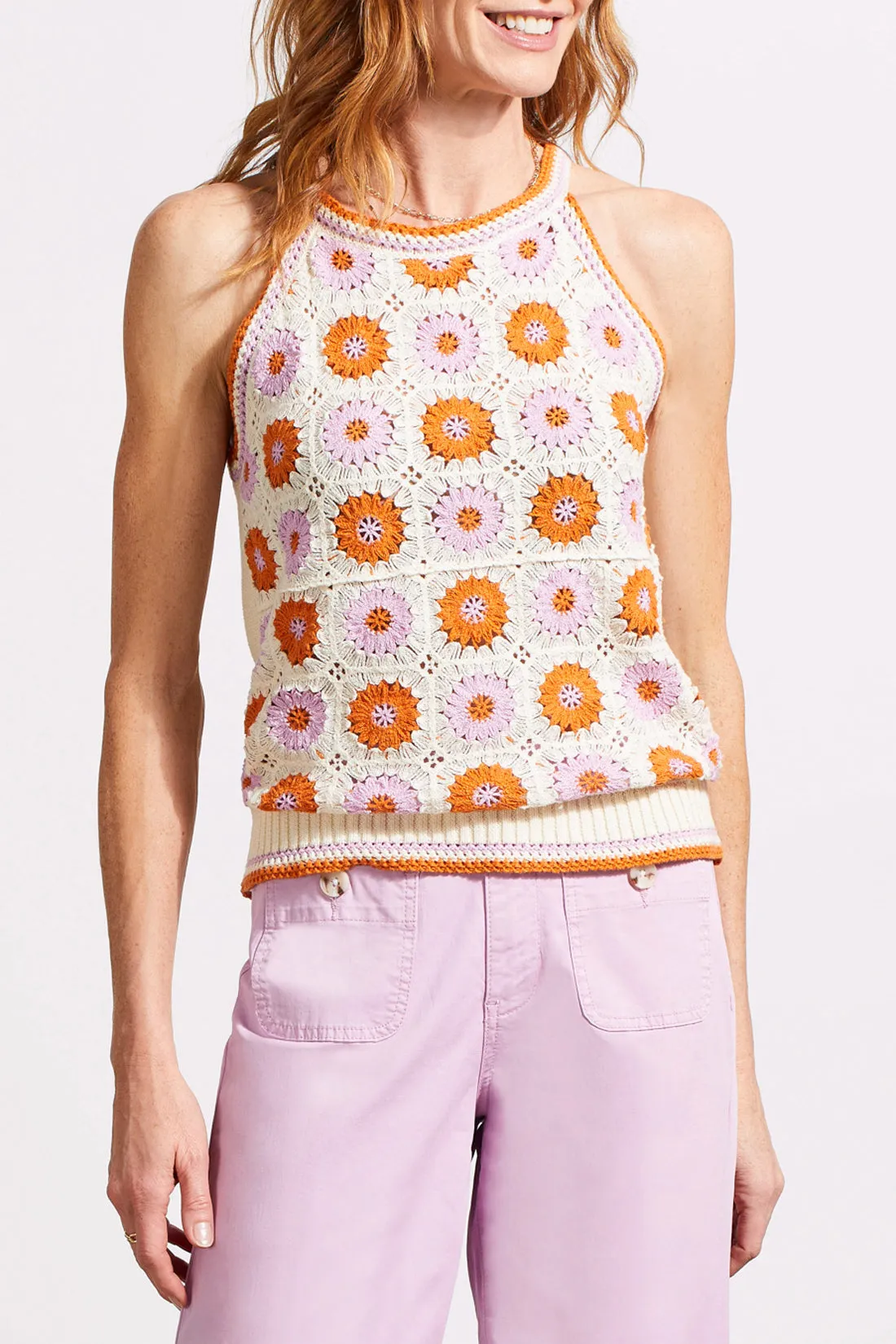Crochet Retro Sweater Tank