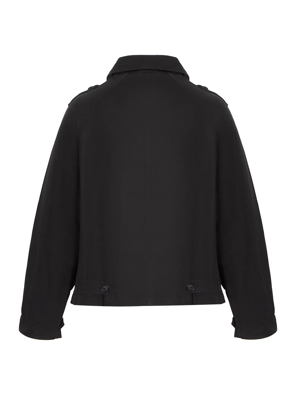 Cropped Jacket (Black)