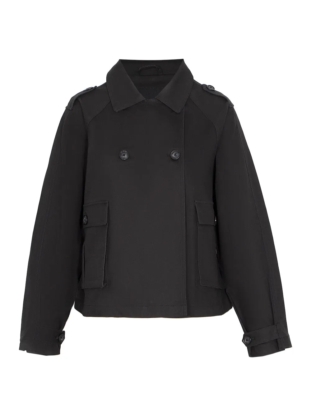 Cropped Jacket (Black)