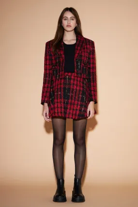 Cropped Tweed Jacket