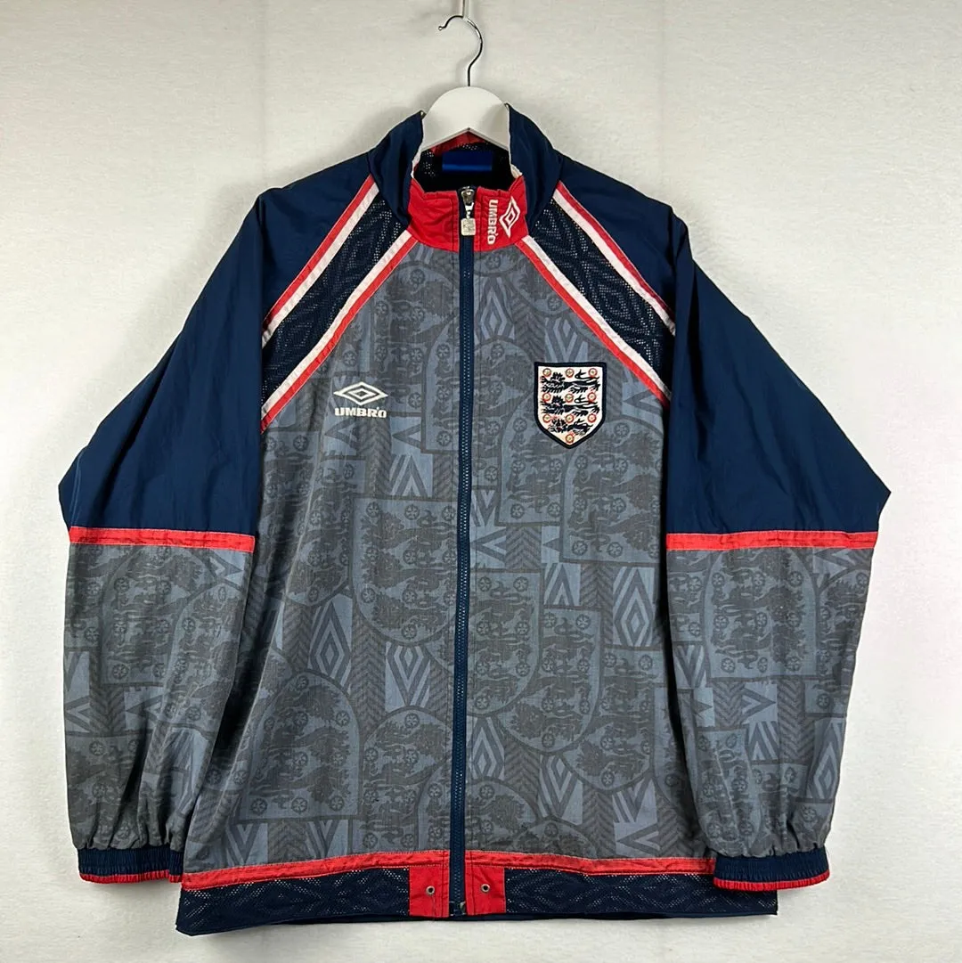 England 1993 Zip Jacket - Large - Very Good Condition