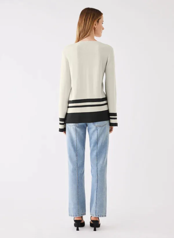 Esmaee' Axel Sweater - Cream