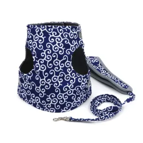 Fashionable Feline or Petite Dogs Walking Vest and Leash