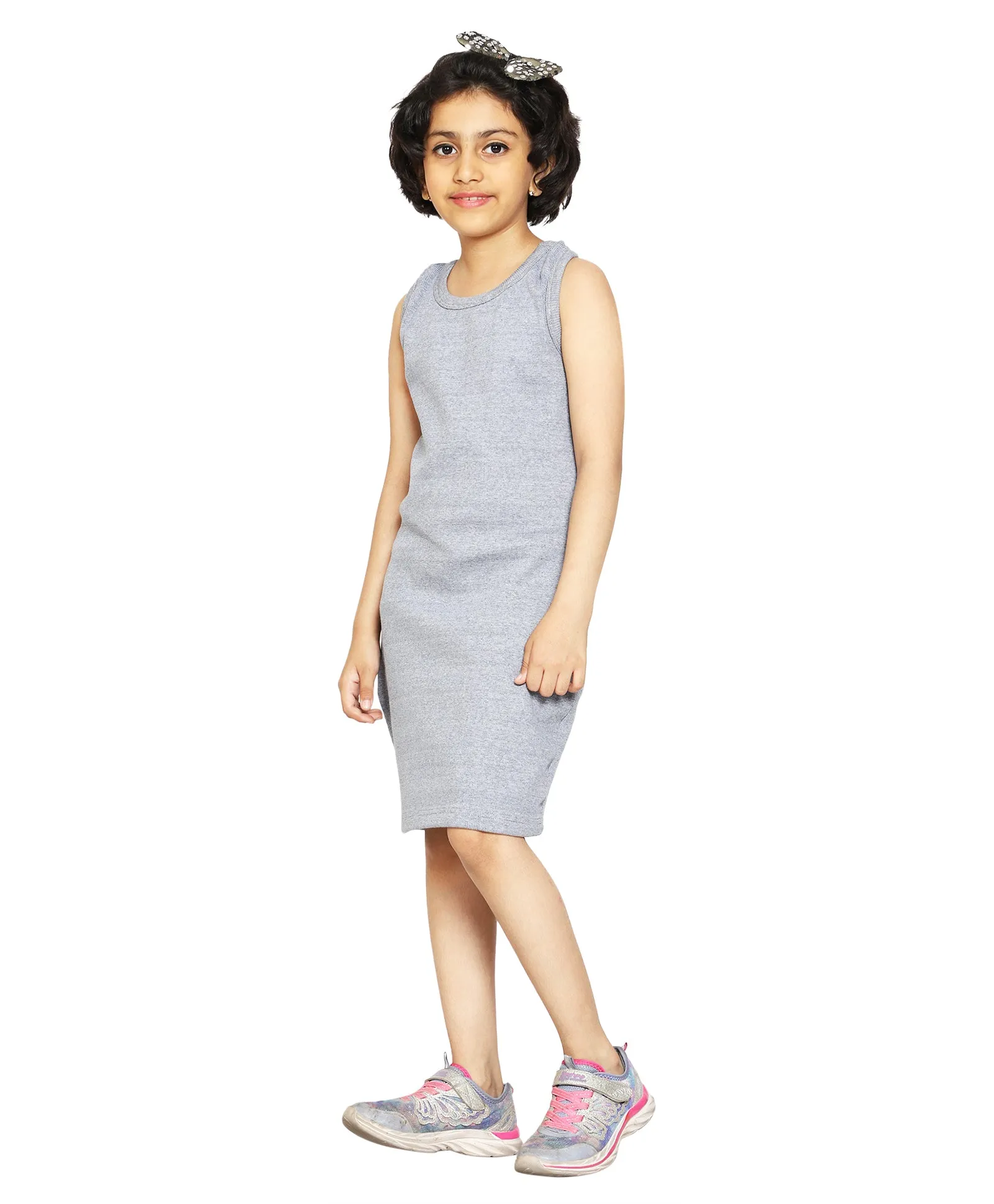 Girls Racer Back Fit Dress