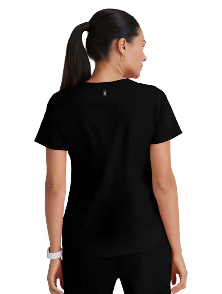 Grey's Anatomy Stretch™ by Barco Emma 4-Pocket V-Neck Scrub Top