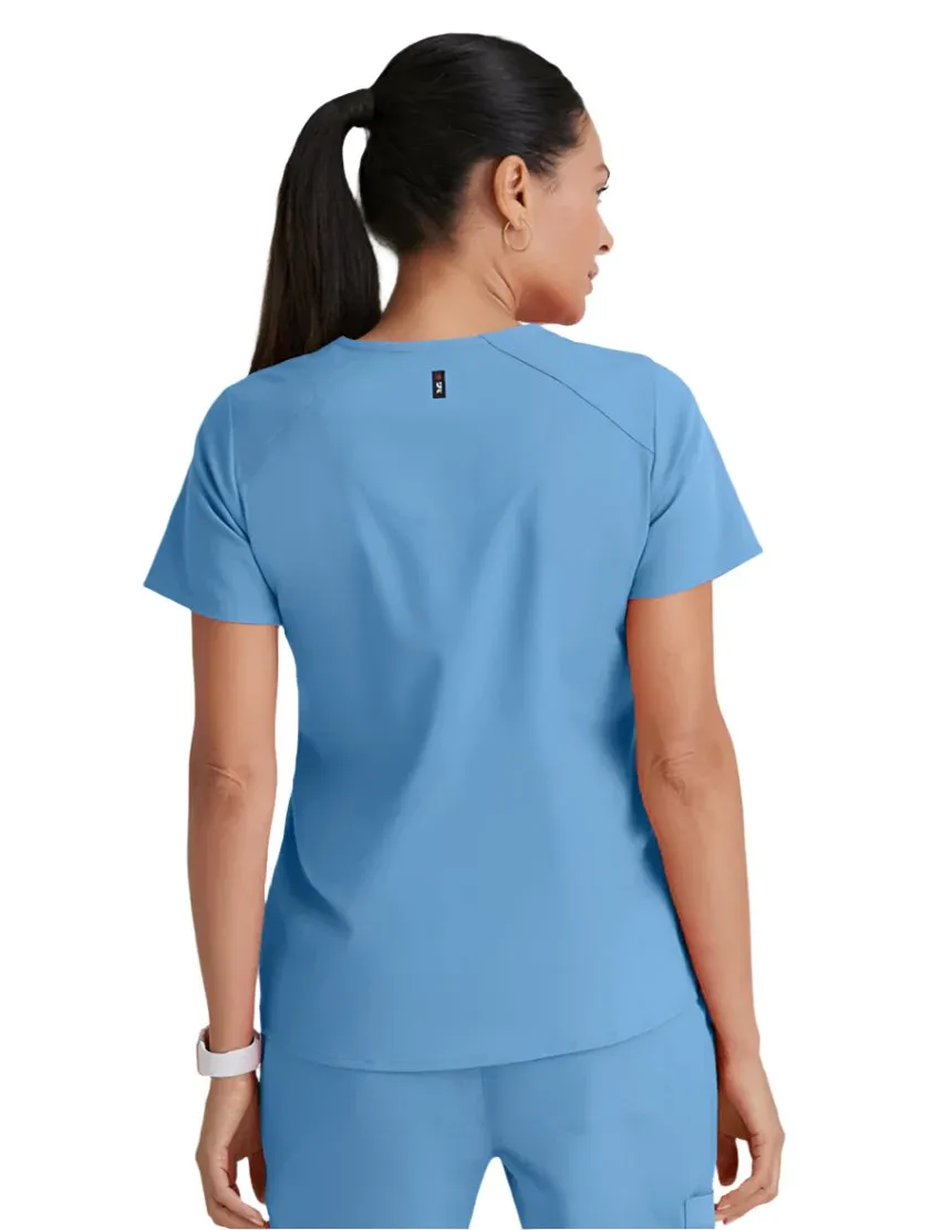 Grey's Anatomy Stretch™ by Barco Emma 4-Pocket V-Neck Scrub Top
