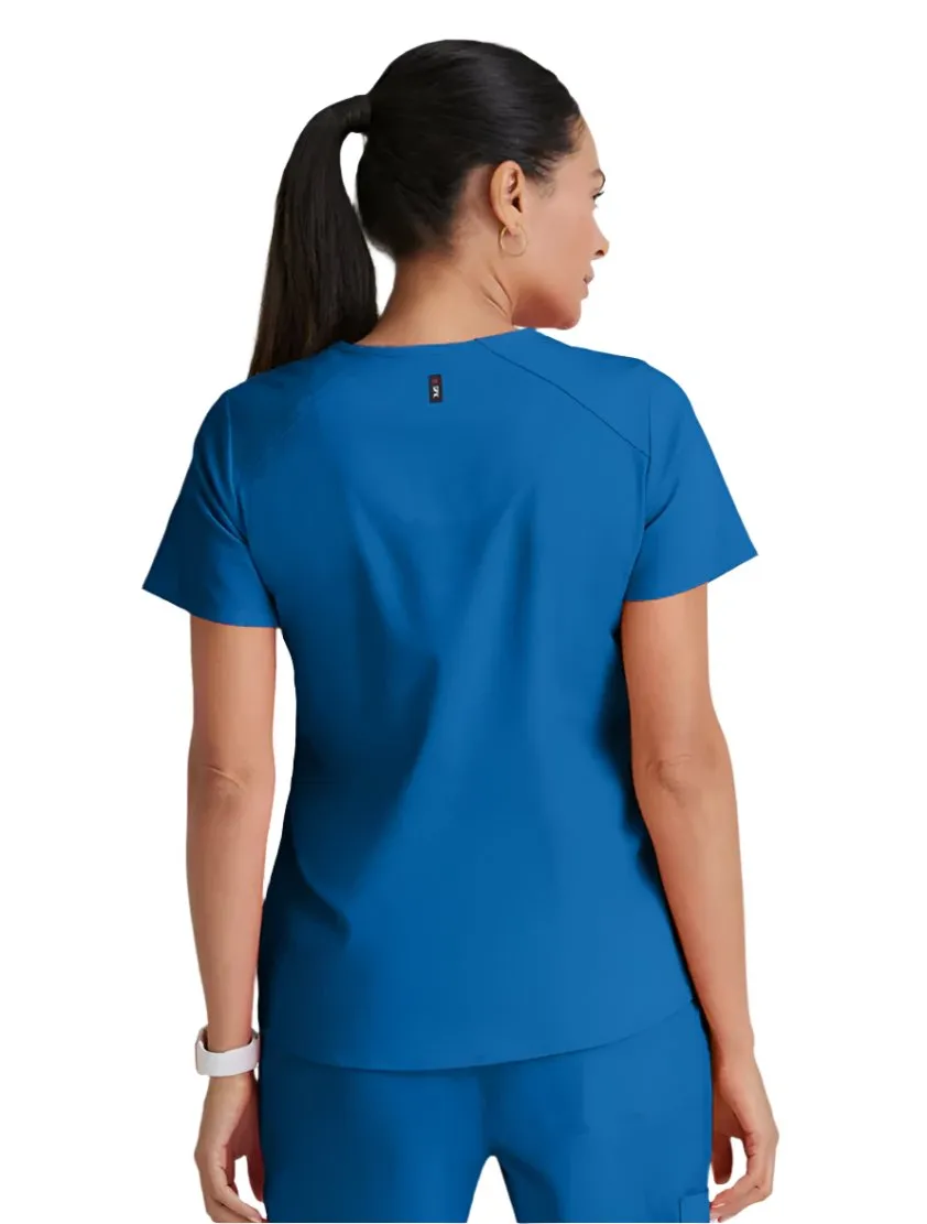 Grey's Anatomy Stretch™ by Barco Emma 4-Pocket V-Neck Scrub Top