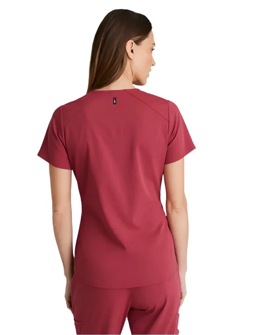 Grey's Anatomy Stretch™ by Barco Emma 4-Pocket V-Neck Scrub Top