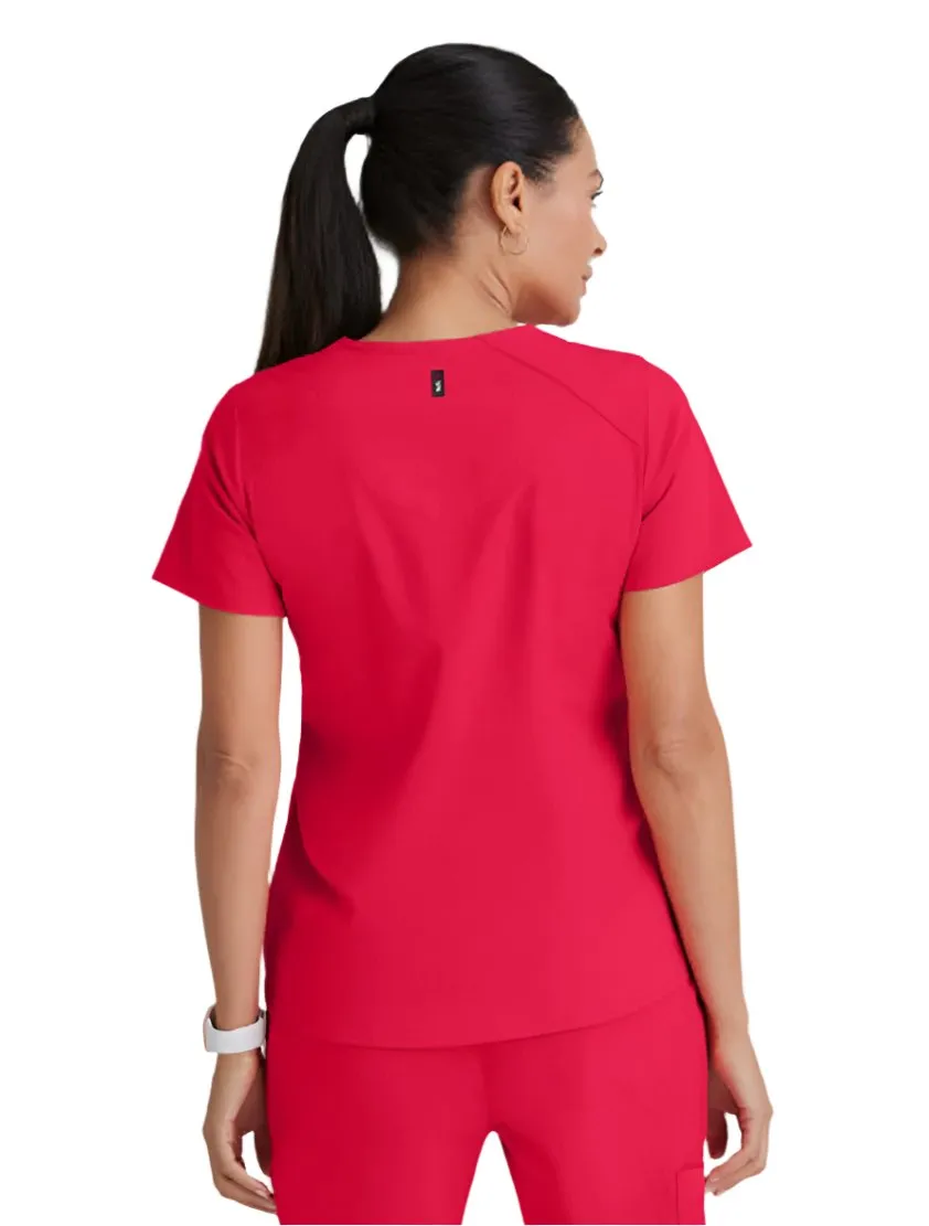 Grey's Anatomy Stretch™ by Barco Emma 4-Pocket V-Neck Scrub Top