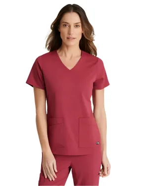 Grey's Anatomy Stretch™ by Barco Emma 4-Pocket V-Neck Scrub Top