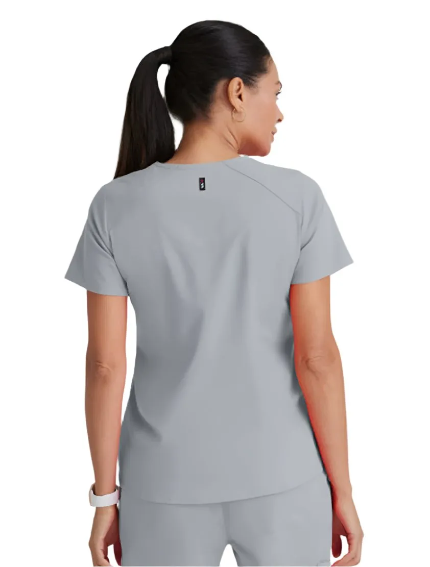 Grey's Anatomy Stretch™ by Barco Emma 4-Pocket V-Neck Scrub Top