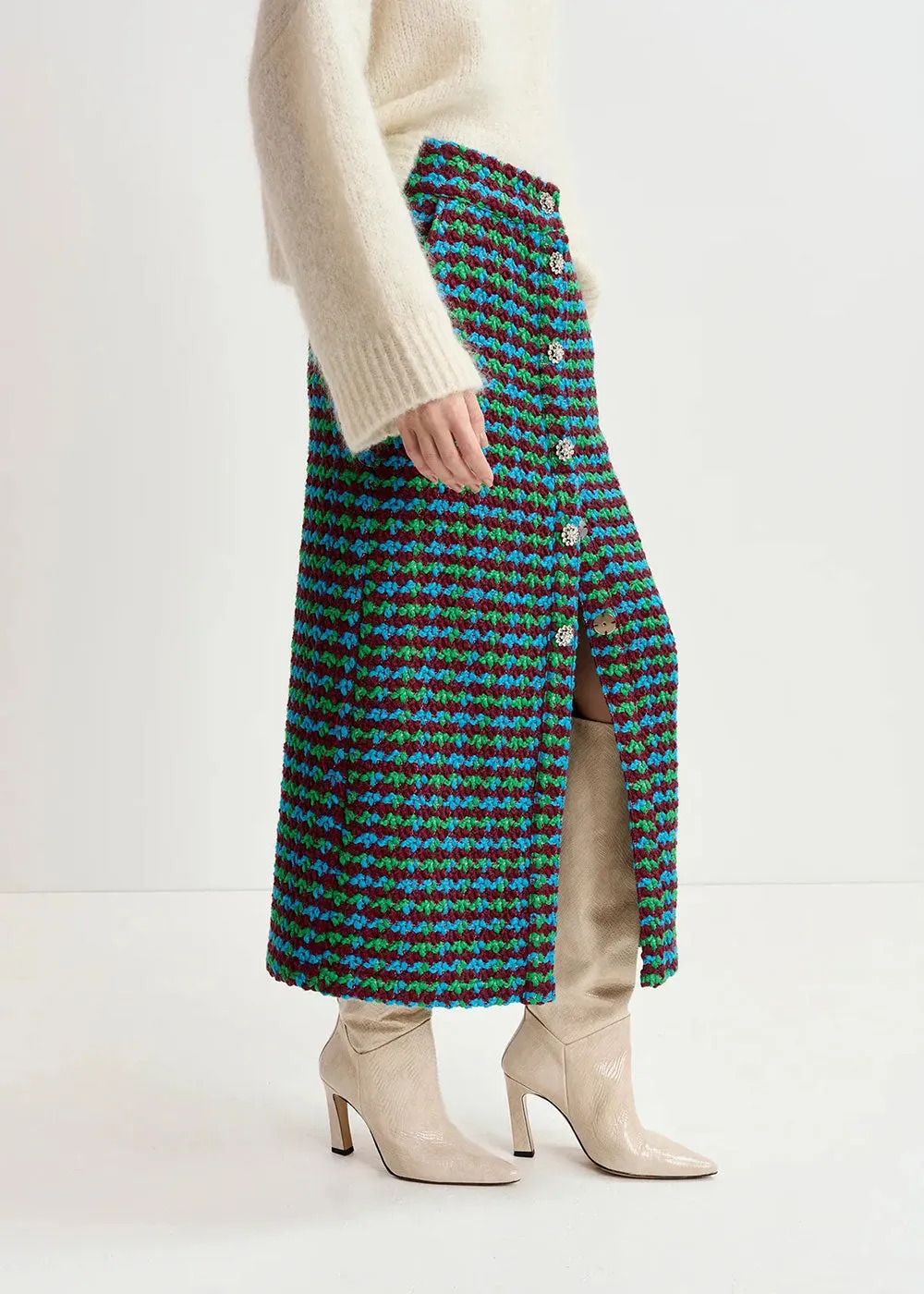Grim Tweed Skirt