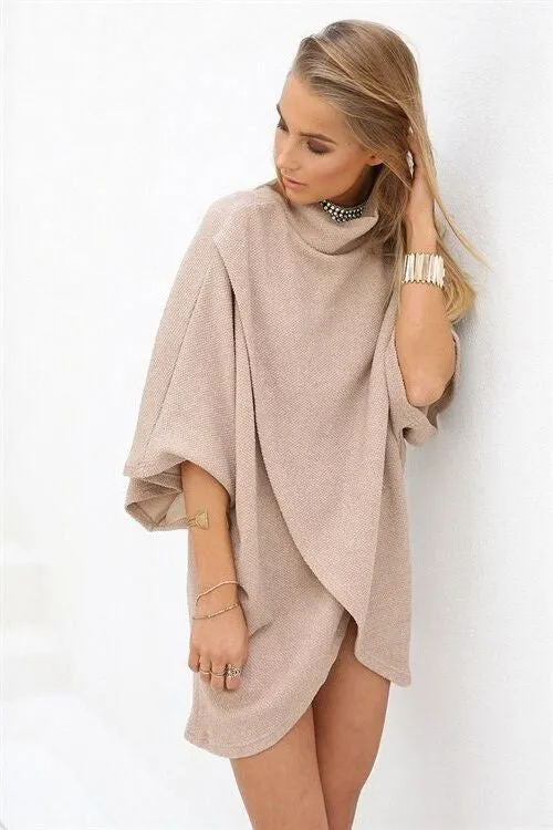 High Neck Knit Top