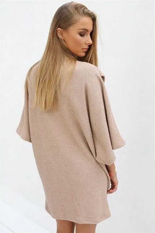 High Neck Knit Top