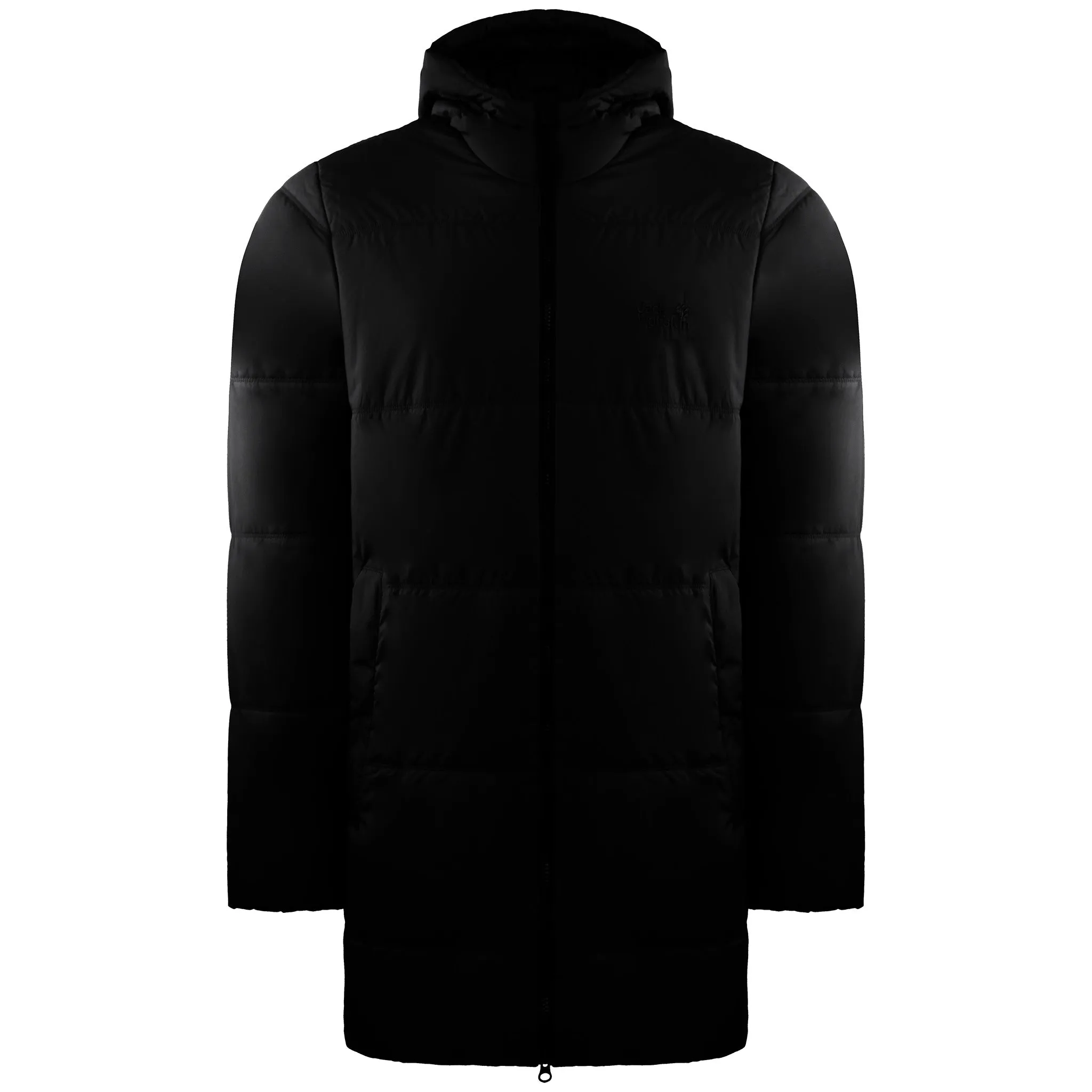 Jack Wolfskin North York Mens Black Padded Parka Jacket