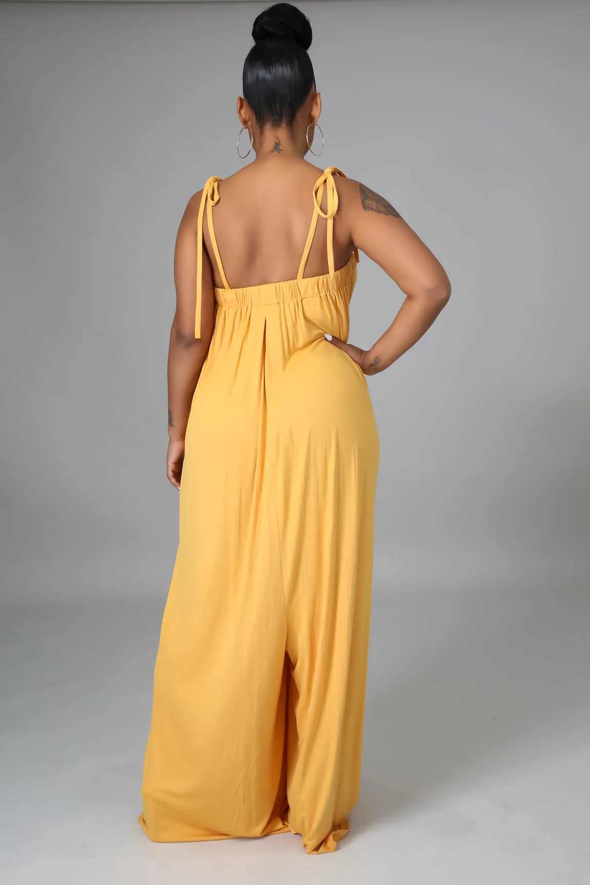 Keisha Love Palazzo Jumpsuit - Mango