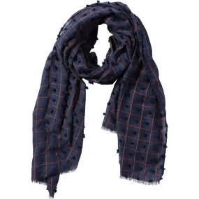Knotted Squares Scarf