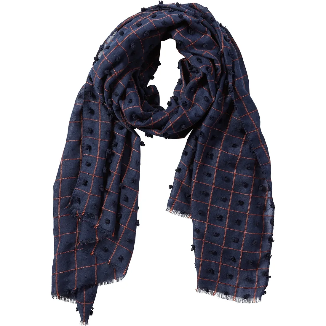 Knotted Squares Scarf